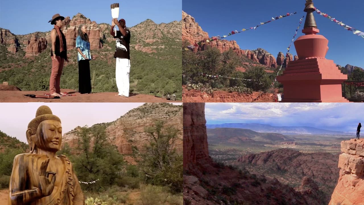 <b>Si visitas <a href="https://www.univision.com/local/arizona-ktvw/sedona-arizona-se-ha-convertido-en-un-refugio-para-muchas-personas-que-estan-en-la-busqueda-de-sanacion-espiritual-fotos">la ciudad de Sedona</a>, tienes que visitar este lugar mágico. <a href="https://www.univision.com/local/arizona-ktvw/sedona-arizona-se-ha-convertido-en-un-refugio-para-muchas-personas-que-estan-en-la-busqueda-de-sanacion-espiritual-fotos">Amitabha Stupa and Peace Park</a></b> es uno de los pocos lugares en occidente que tiene un monumento budista, por lo que en medio de pinos y formaciones rocosas los visitantes buscan la sanación espiritual.