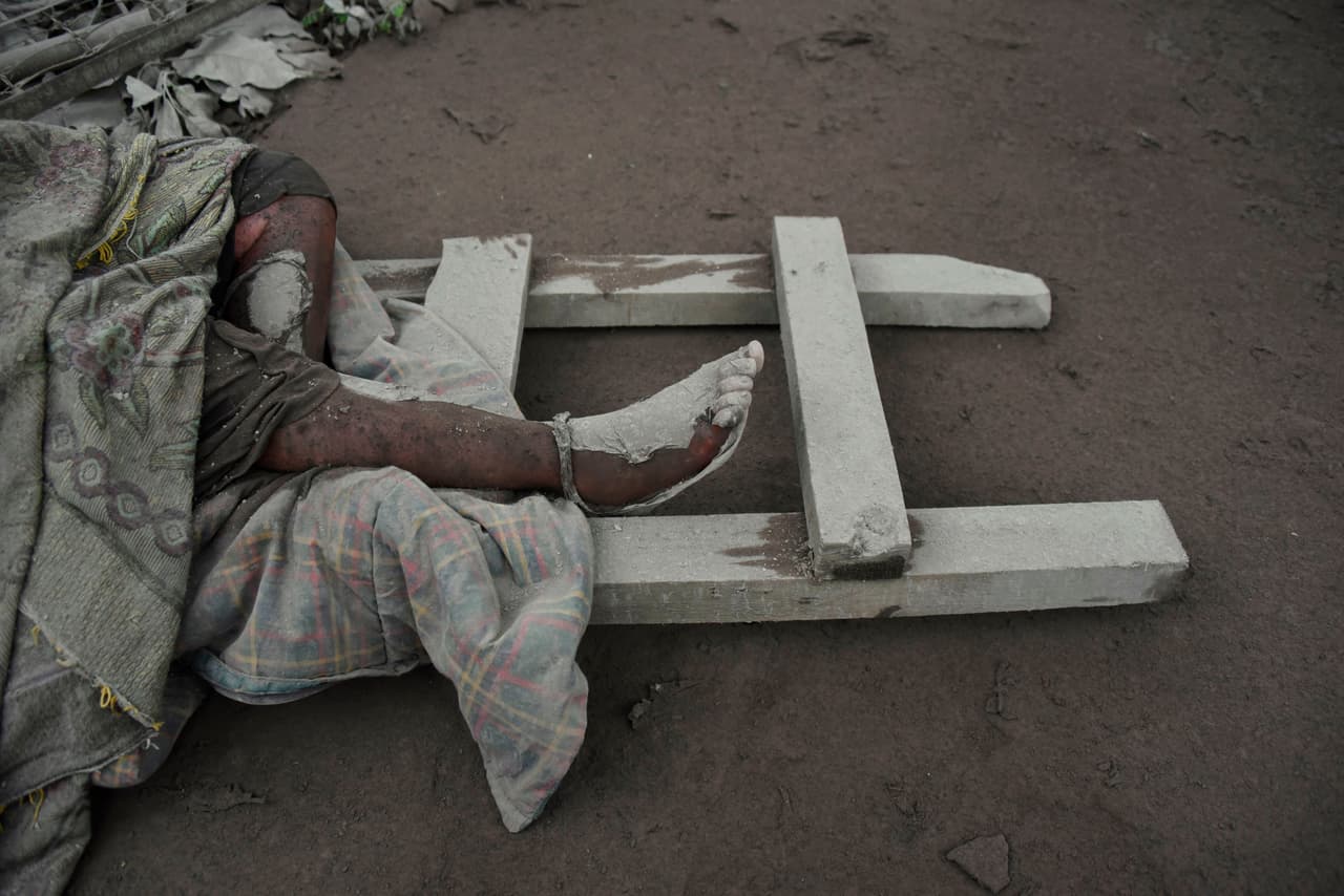 At least 69 people died in villages at the foot of the volcano.