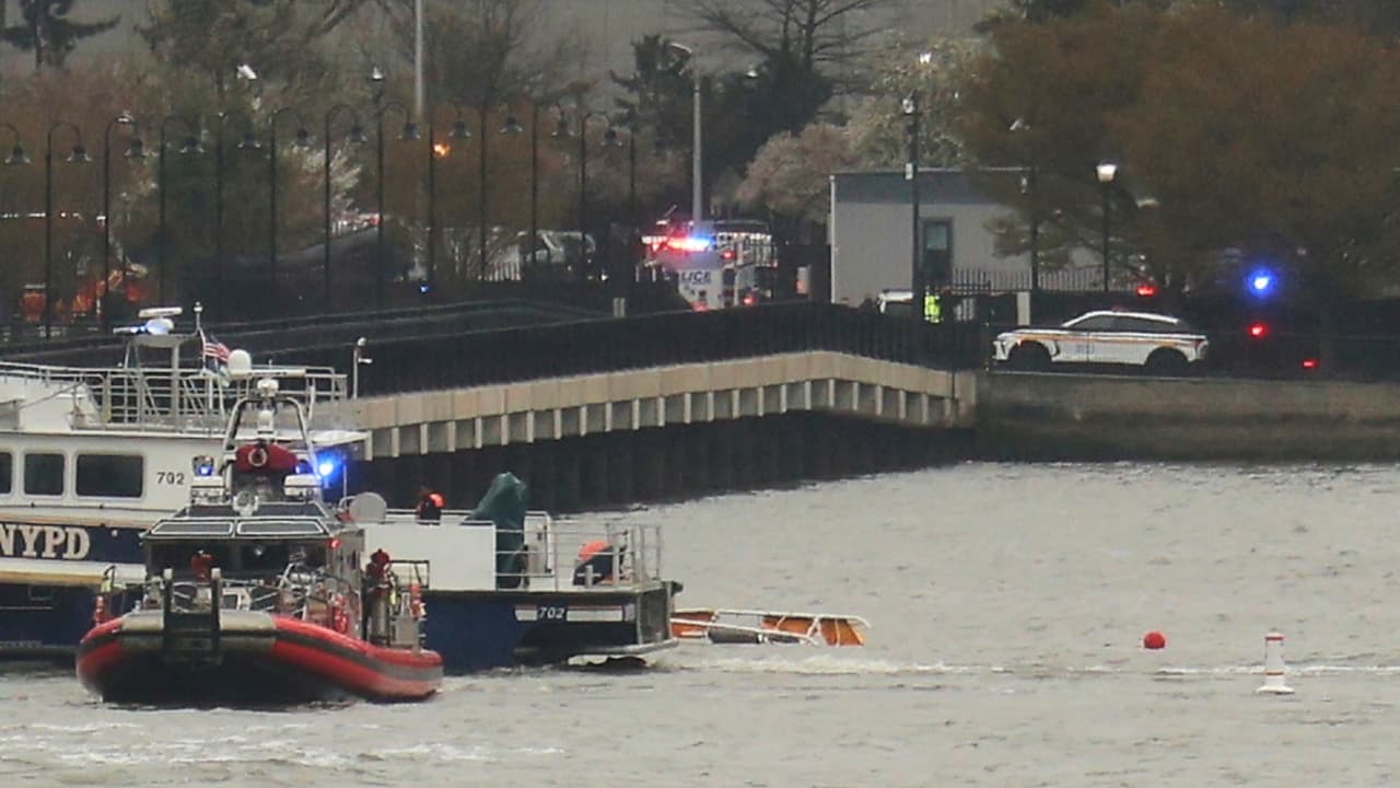 Ocurrió a la 
<b>altura de West Side Highway y Spring Street</b>, en el muelle 40.