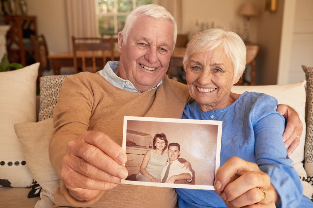 Consigue una foto impresa de ti y de tu pareja.