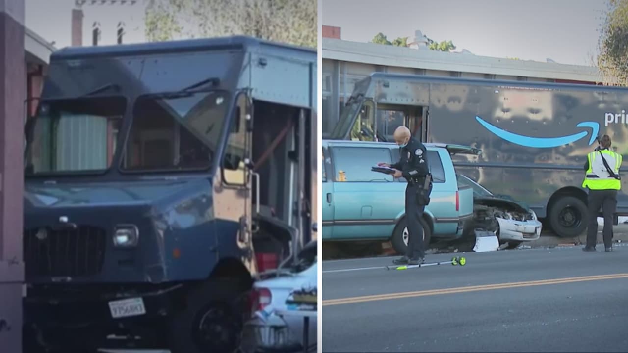 Hispano fue acusado de homicidio vehicular por atropello mortal de un ambulante con camión robado de Amazon en Los Ángeles
