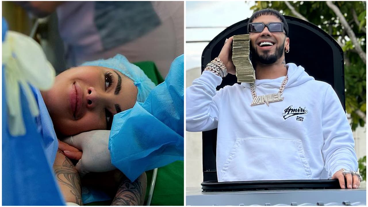 Yailin reaparece tras su embarazo escuchando la canción que Anuel le habría dedicado a Karol G