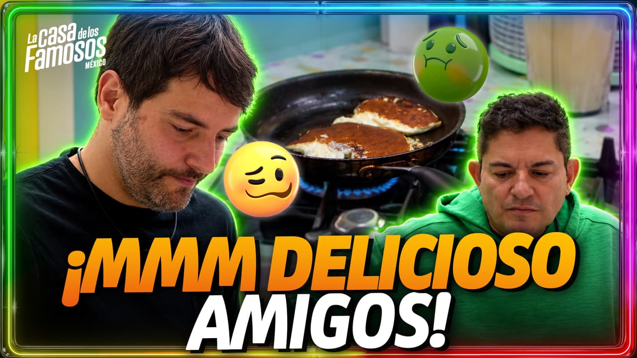 Memo y Ernesto se ESTÁN PELEANDO con unos hotcakes y VAN PERDIENDO