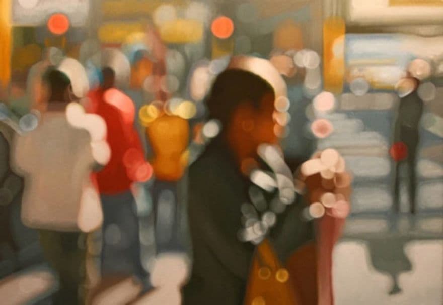 Si nunca necesistaste gafas, quizá no seas consciente de lo mal que ven muchas personas en el mundo a causa de miopías, astigmatismos u otros problemas. El pintor sudafricano 
<a href="https://www.instagram.com/philipbarlow/">Philip Barlow</a> nos permite con sus pinturas conocer cómo ven sin gafas las personas miopes.