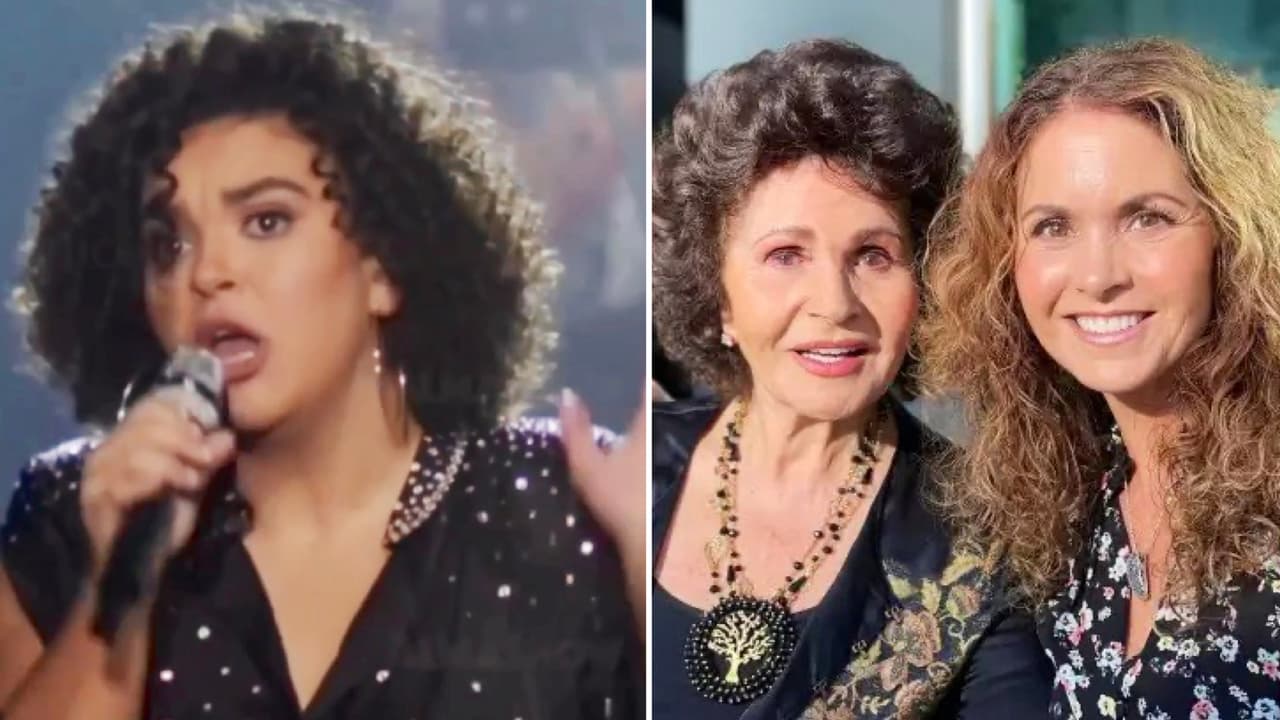 Lucero Mijares hace llorar a su abuelita y revela que no le ha dicho que debutará como actriz