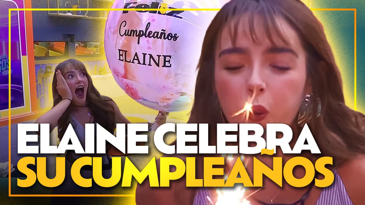 ¡Elaine recibe sorpresa por su cumpleaños!