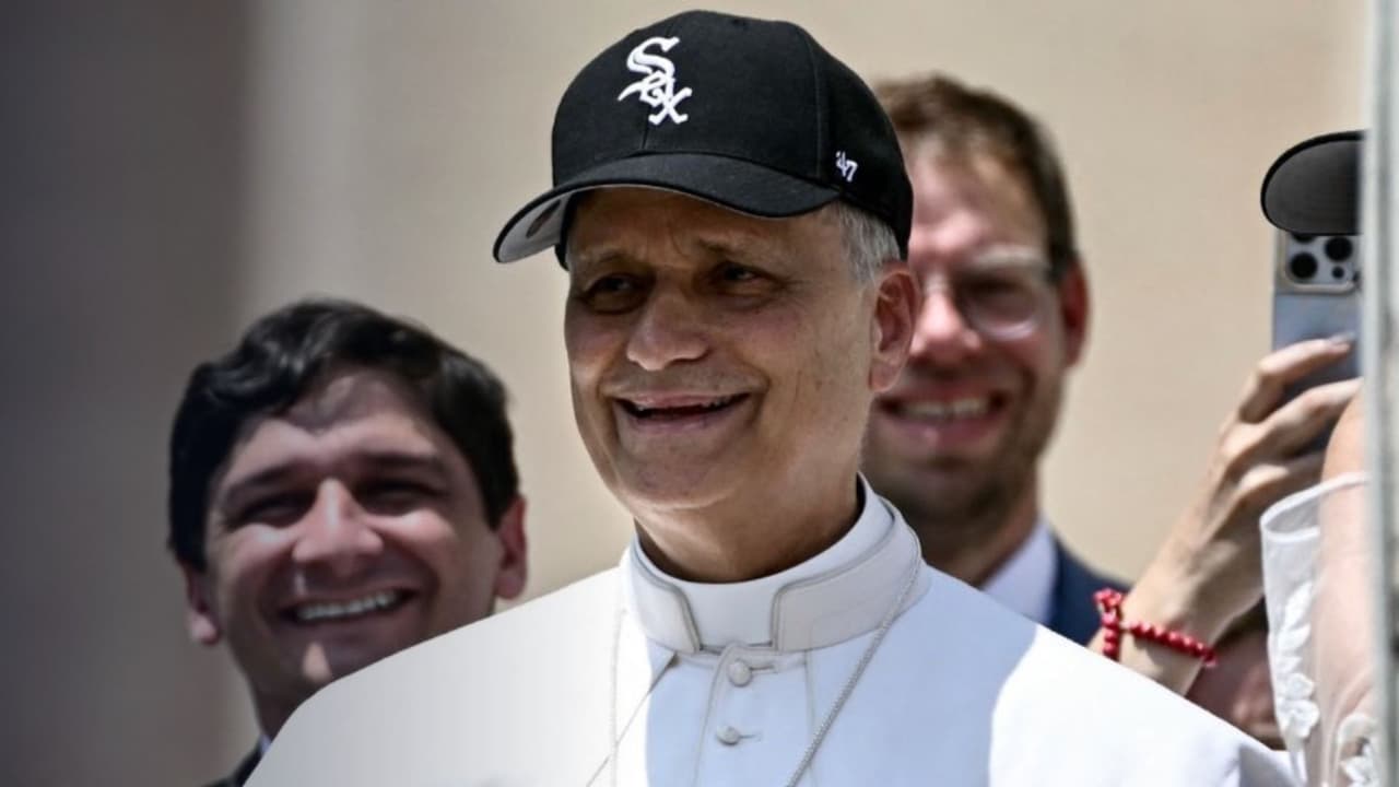 Captan al papa León XIV como 'embajador' de la nación White Sox en el Vaticano