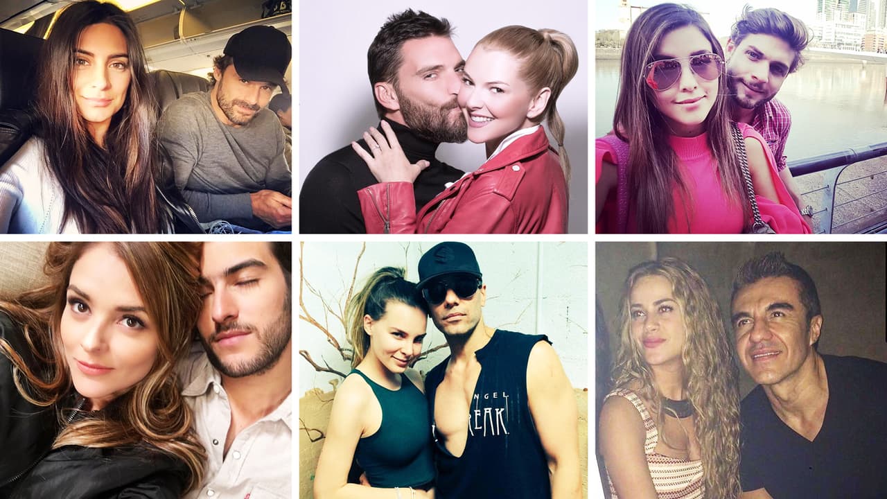 Cupido hizo de las suyas en este 2016 y flechó por completo a estas estrellas de las telenovelas. ¿Cuál romance te sorprendió más?