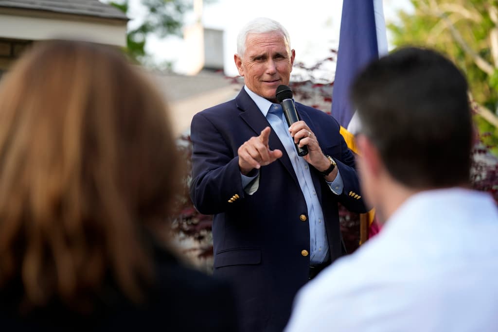 Pence lanza su campaña para competir con Trump por la nominación republicana a las presidenciales de 2024