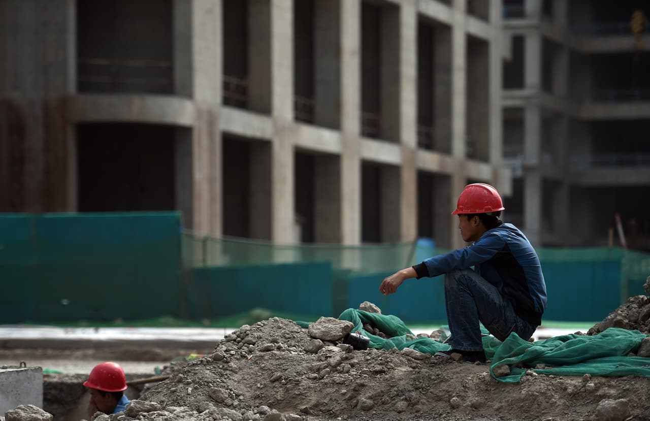 La falta de inversionistas dejó las torres de Yujiapu a medio construir.