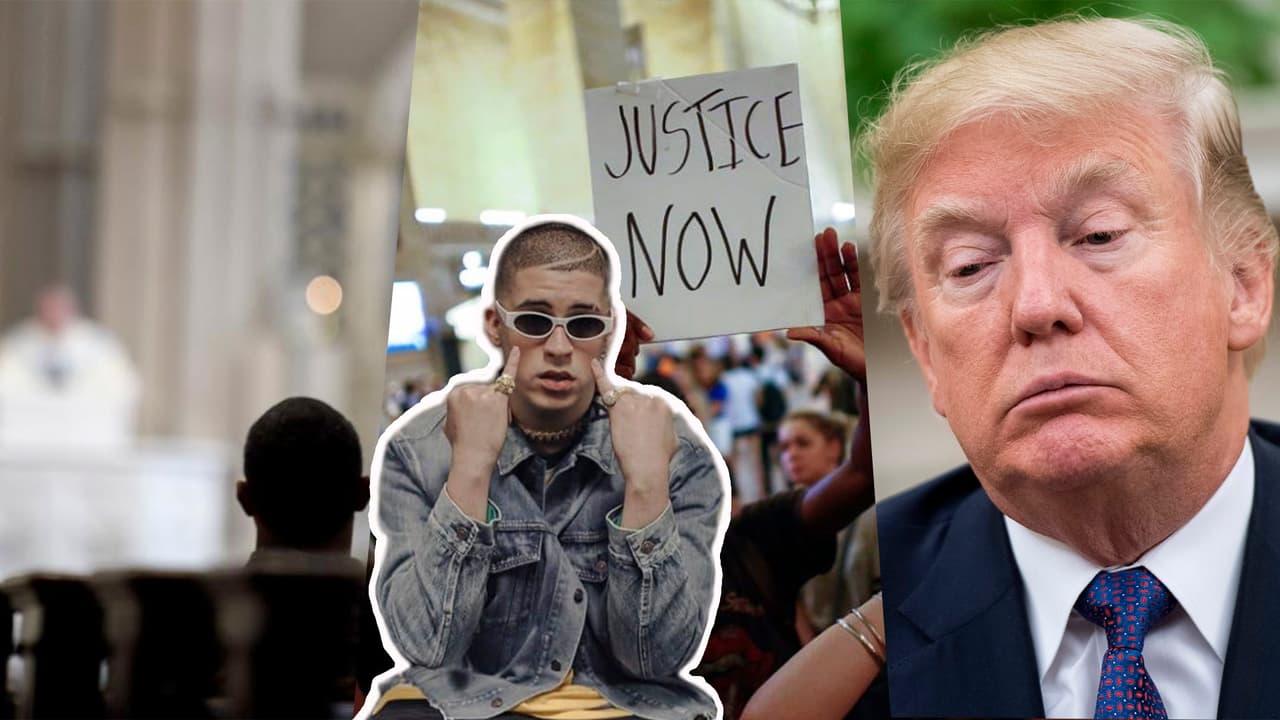 Bad Bunny truena contra Trump, racistas, pedófilos y machistas