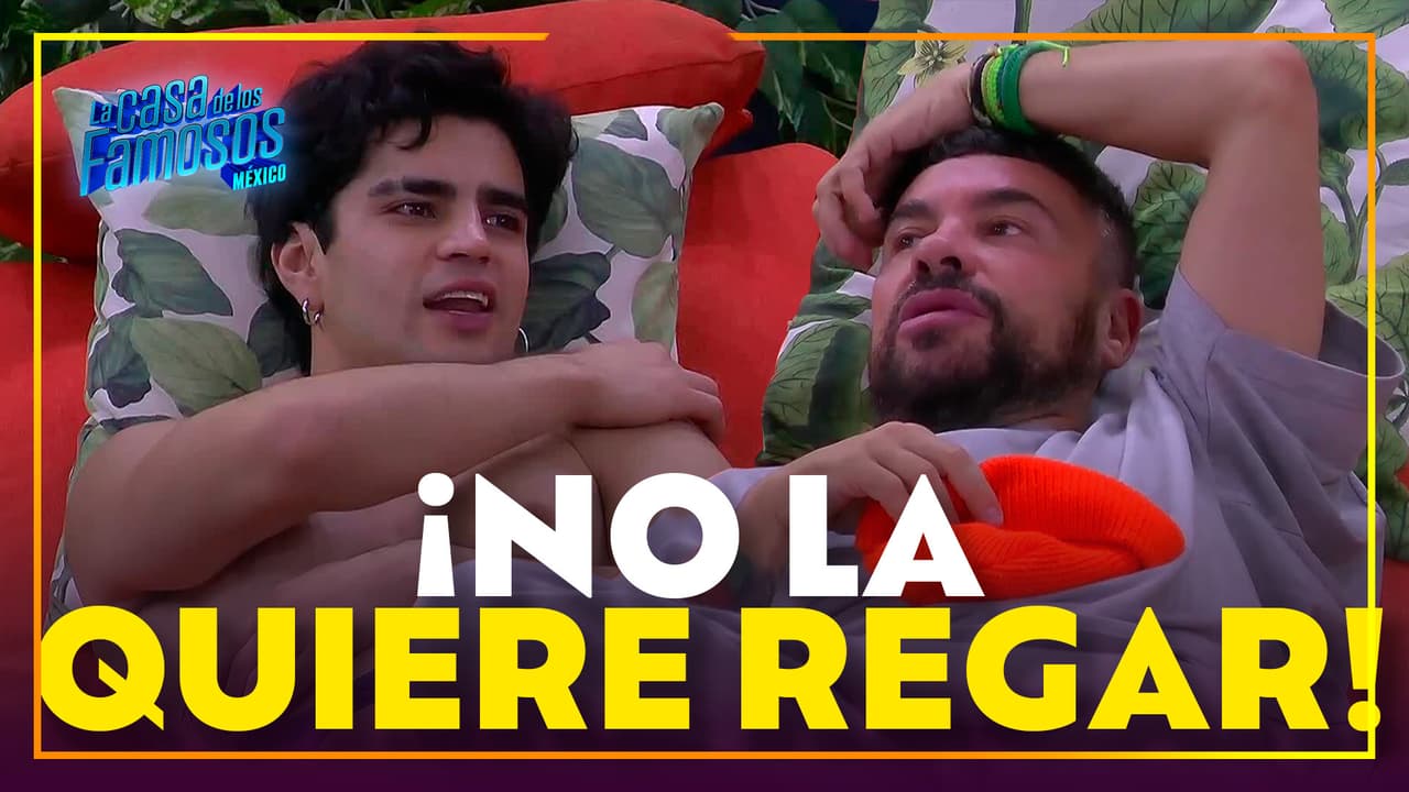 ¡No quiere salir funado! Shiky le revela a Adrián y Aarón la preocupación que tiene de salir mal del juego
