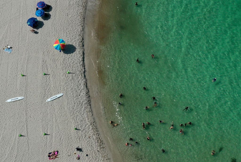 Haulover Park tiene 1,4 millas de playa.