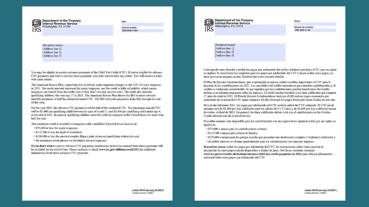 El experto recomienda aclarar las dudas con el preparador de impuetos. 
<b>También puede llamar al IRS al 800-829-1040. </b>"En la mayoría de los casos va a recibir la respuesta de que el 
<a href="https://www.univision.com/local/north-carolina-wuvc/como-puedes-recibir-hasta-6-000-en-creditos-tributarios">IRS</a> tiene millones de declaraciones por procesar. Algunos todavía no han recibido la devolución de los impuestos de 2021. Hay que tener paciencia, esperar y comunicarse con el contador", concluyó Mercado.