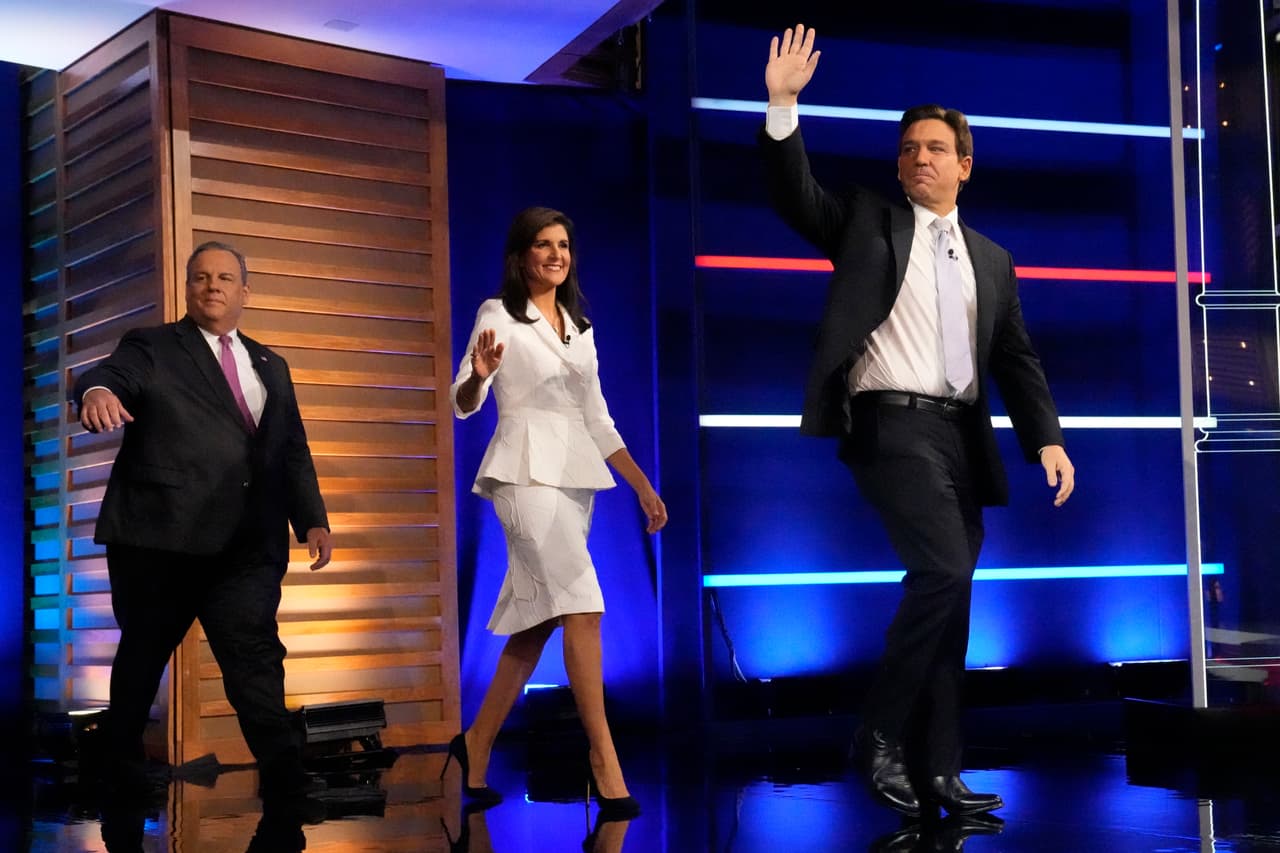 El ascenso de Nikki Haley vuelve a ponerse a prueba en el cuarto debate de la primaria republicana ante solo tres rivales