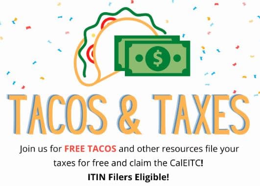 Tacos and Taxes: Prepara tu declaración de impuestos y come tacos gratis