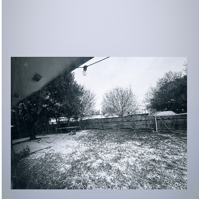 La tormenta invernal trajo una densa capa de nieve que cubrió la ciudad y varias zonas del centro de Texas. 
<br>
<br>Usuarios de Univision enviaron las imágenes de cómo vivieron la primer nevada del 2025.