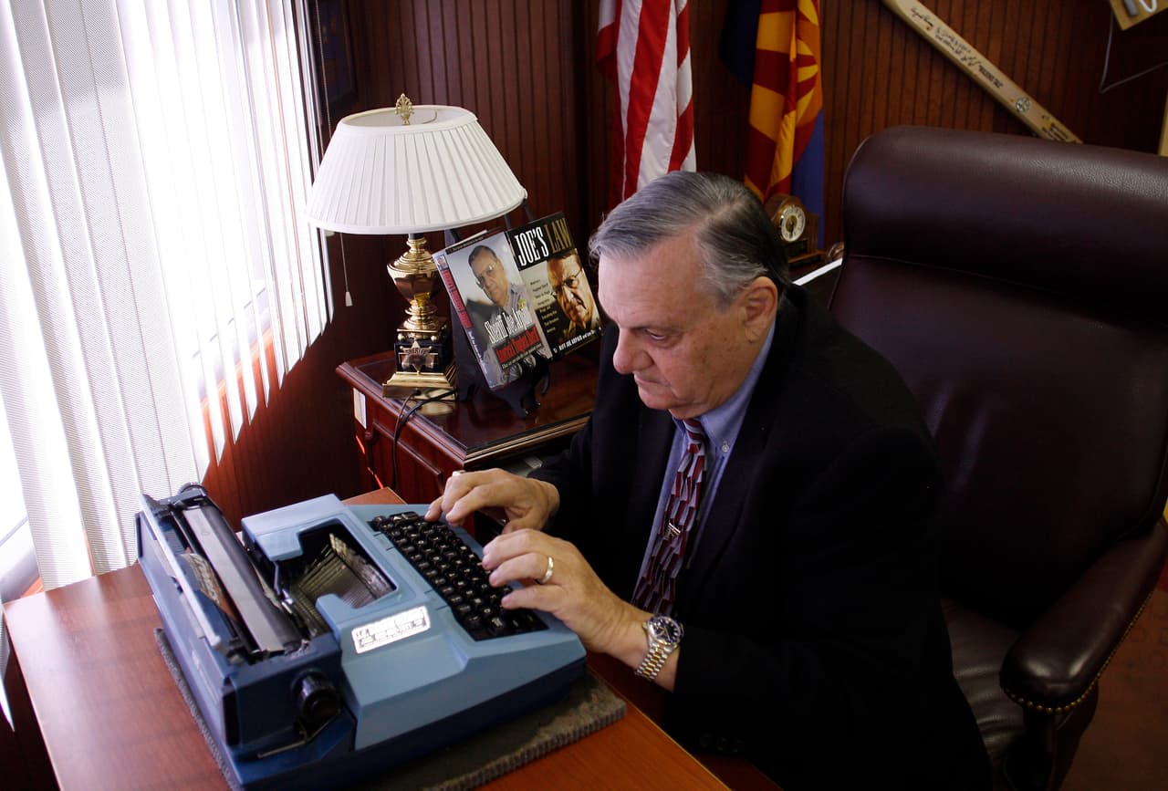 Call him 'old school.' He prefered his old Smith-Corona typewriter to a computer. He also used an old flip-top cellphone (with a Frank Sinatra ring tone of, what else: 'I'll do it my way.')