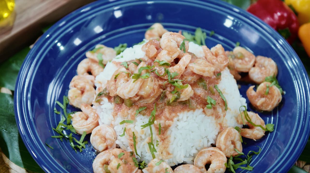 Moqueca de camarones