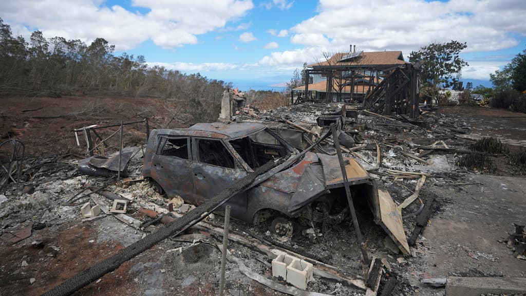 Las autoridades investigan cables eléctricos como posible causa de los incendios en Hawaii