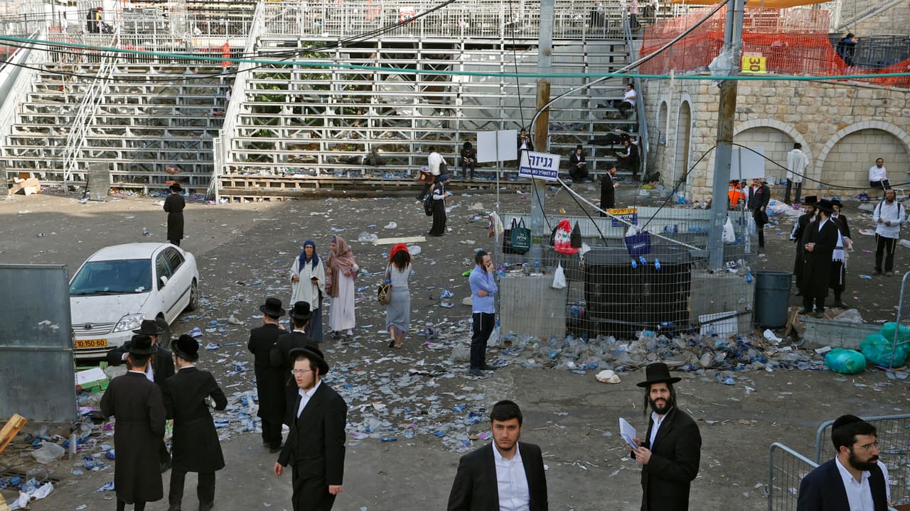 En video: durante el primer gran evento religioso que se realiza con permisos en Israel, alrededor de 100,000 personas comenzaron a correr y gritar, lo que dejó un saldo de 
<a href="https://www.univision.com/noticias/mundo/festival-israel-muertos-heridos-estampida" target="_blank">más de 40 víctimas mortales, mientras que los heridos superan el centenar</a>. Las autoridades investigan qué fue lo que detonó el caos.