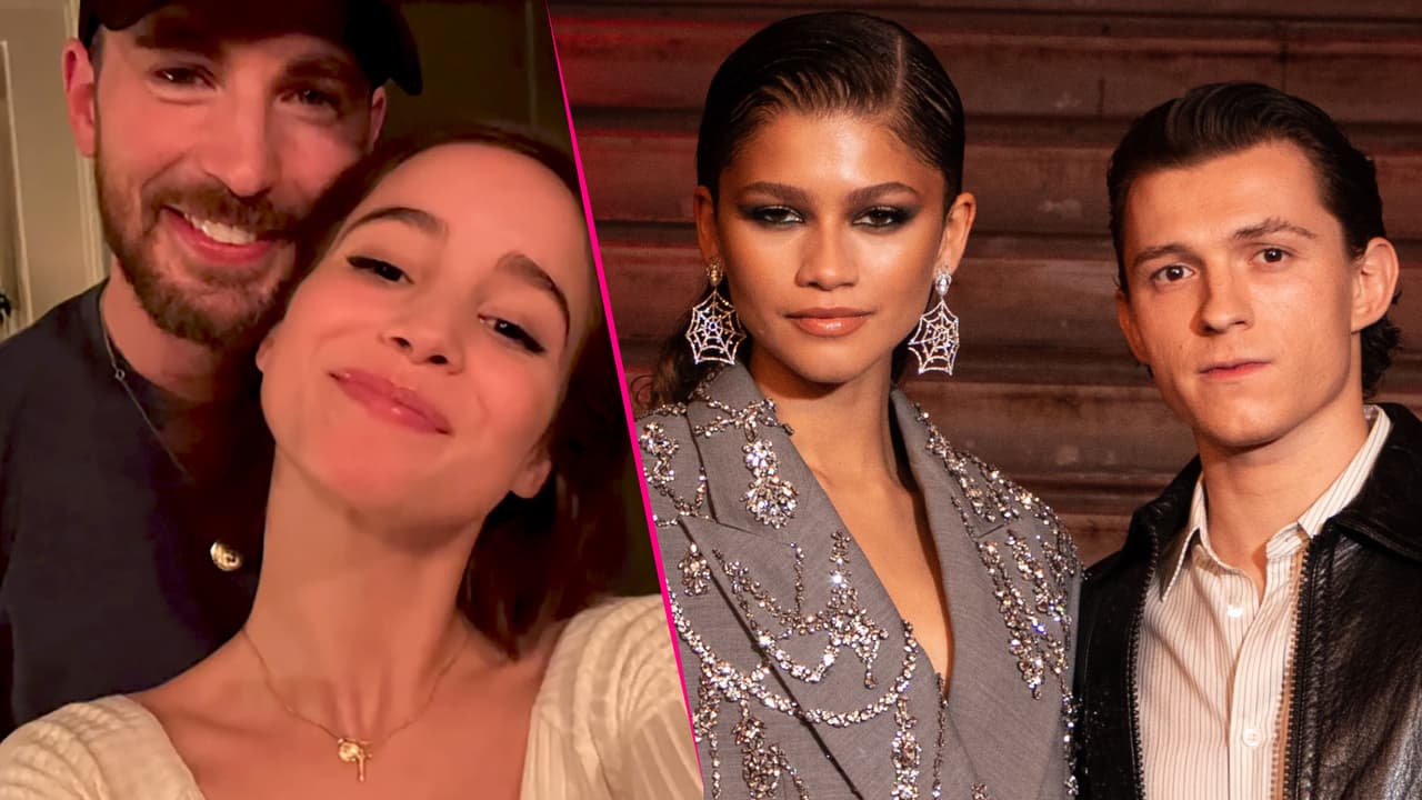 Chris Evans y Alba Baptista y otras de las parejas más adorables de Hollywood