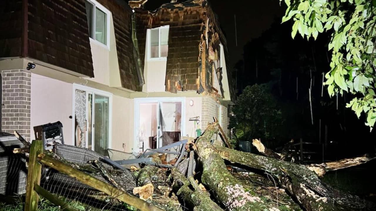 Remanentes de Debby dejan en nuestra región inundaciones, árboles caídos y casas dañadas