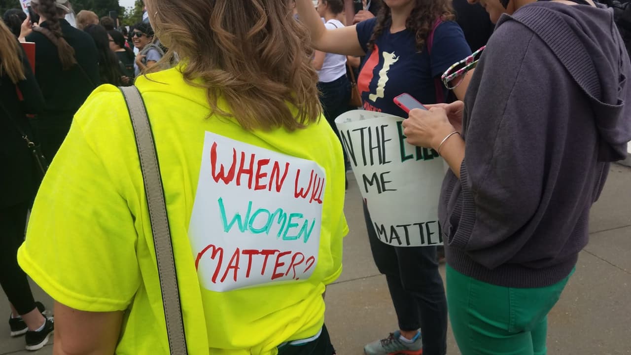 "¿Cuándo importarán las mujeres?"