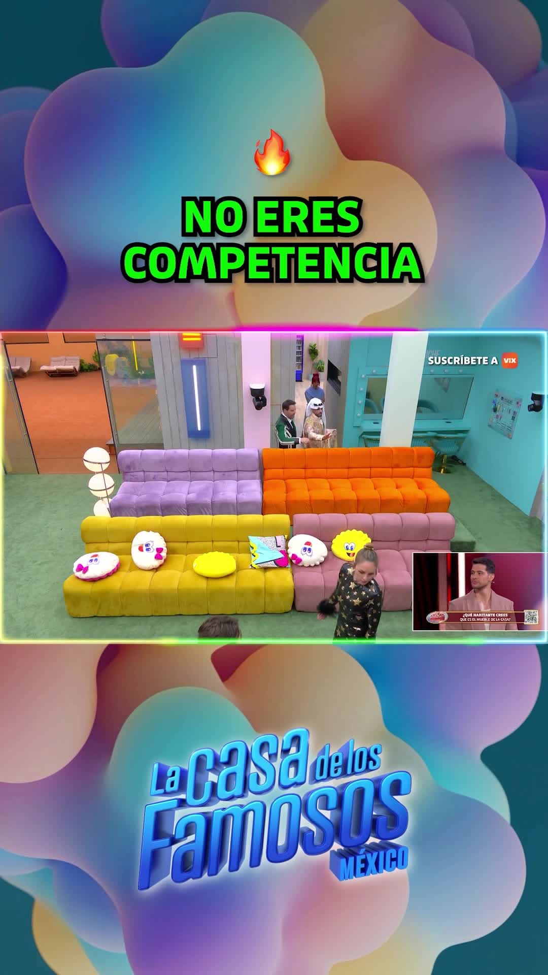 “No eres competencia!", le dice Karina a Masad en fuerte enfrentamiento