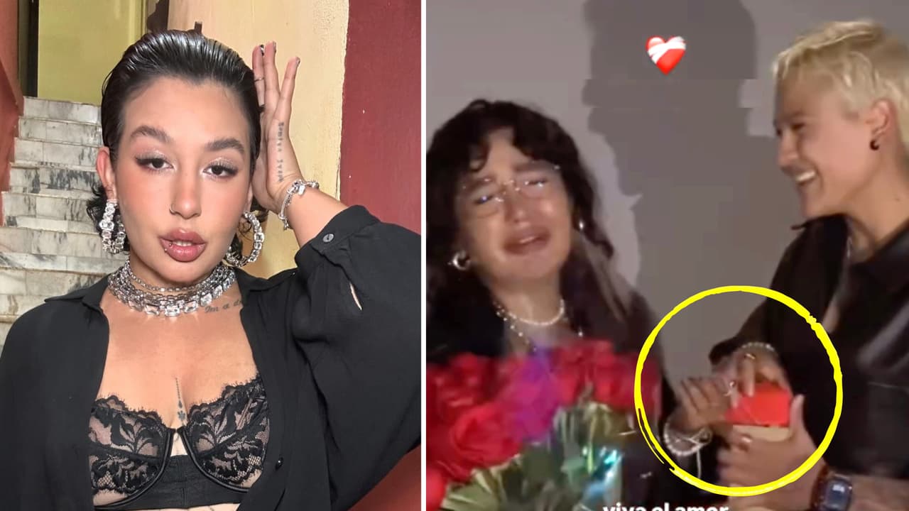 ¿Romina Marcos y su novia se casan? La supuesta propuesta de matrimonio: video