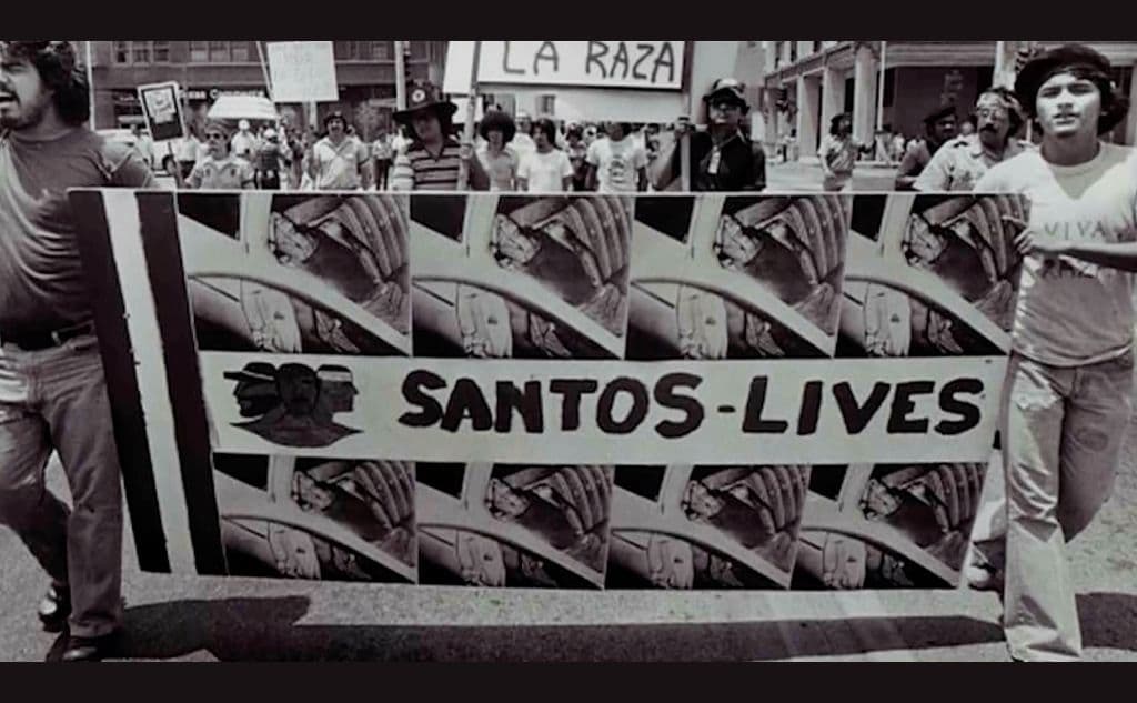 <b>Cain </b>fue suspendido de la policía de Dallas a las horas del tiroteo, fue detenido, pero 
<b>salió con una fianza de $5,000 dólares</b>. Y sólo dos días después del asesinato de Santos se comprobó que las huellas dactilares del robo no coincidían con ninguno de los menores acusados.
