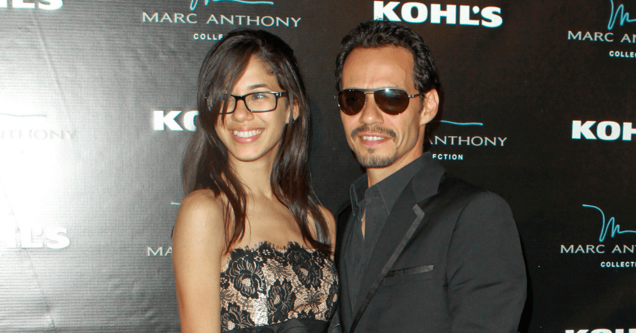 Marc Anthony y su hija Arianna.