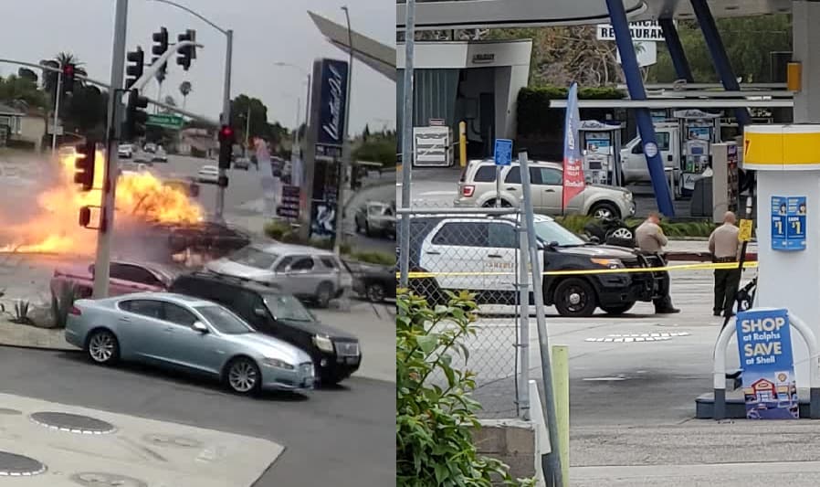Las víctimas mortales fueron solo identificadas como 6 personas que viajaban en dos carros diferentes, pero hasta el momento no se ha podido definir sus identidades o edades. Hasta el momento la Oficina Forense del condado de Los Ángeles solo 
<a href="https://mec.lacounty.gov/case-detail/?caseNumber=2022-08116" target="_blank">indentificó</a> a una de las víctimas como 
<b>Asherey Ryan, de 23 años, quien estaba embarazada.</b>