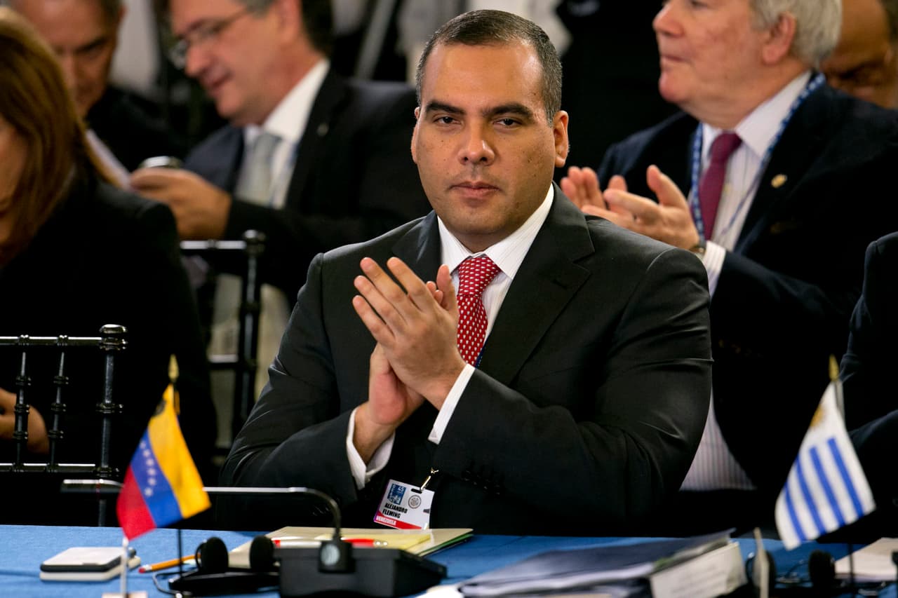 El ministro de Comercio, Alejandro Fleming.