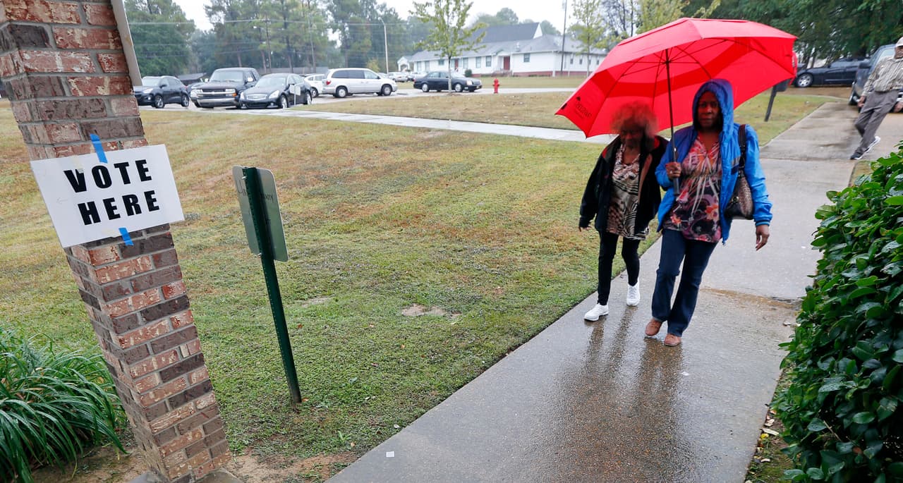 Tormentas podrían afectar algunos estados en plenas elecciones de medio periodo
