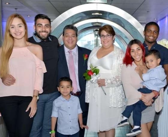 La familia de José Perreira.