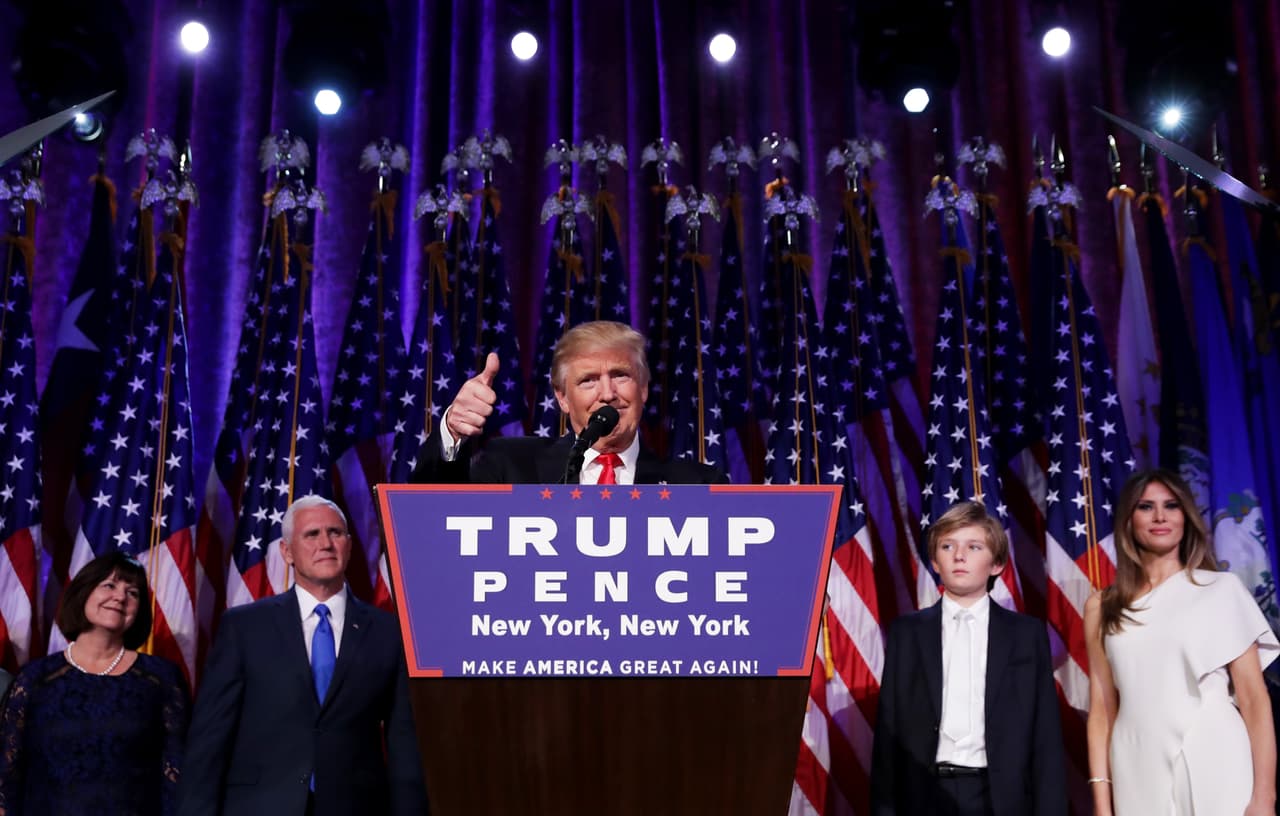 El republicano Donald Trump es elegido presidente de Estados Unidos