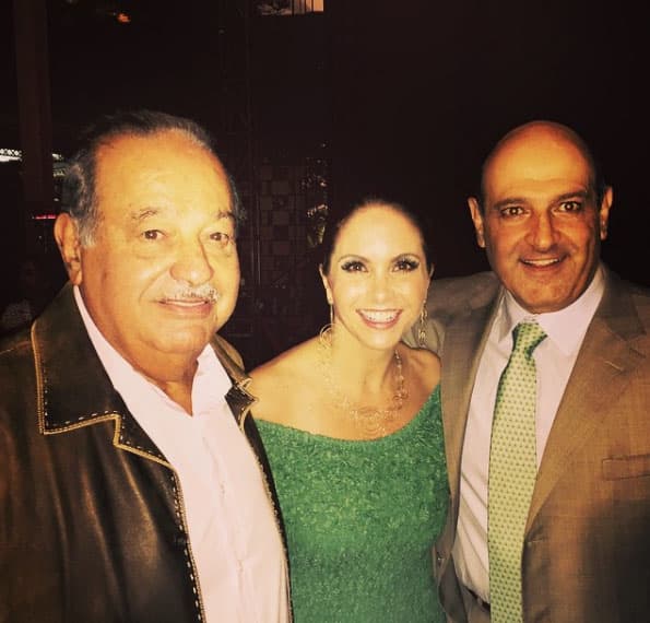 Su 'eterno enamorado', como lo llamó en varias ocasiones, es un empresario, sobrino del magnate Carlos Slim y 12 años mayor que ella.