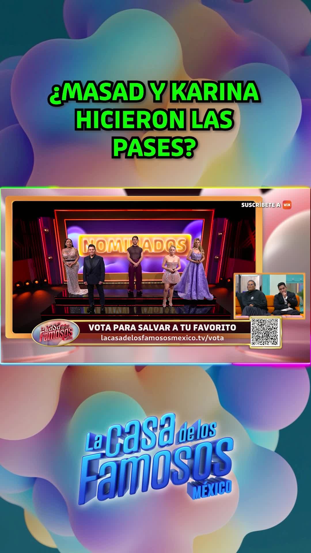 ¿Karina está en BUENOS TERMINOS con Masad?