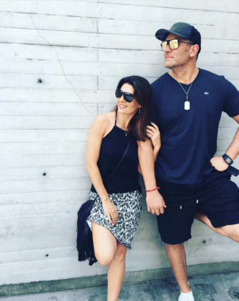 Mayrín y Eduardo Santamarina se demuestran su amor después de 8 años de matrimonio.