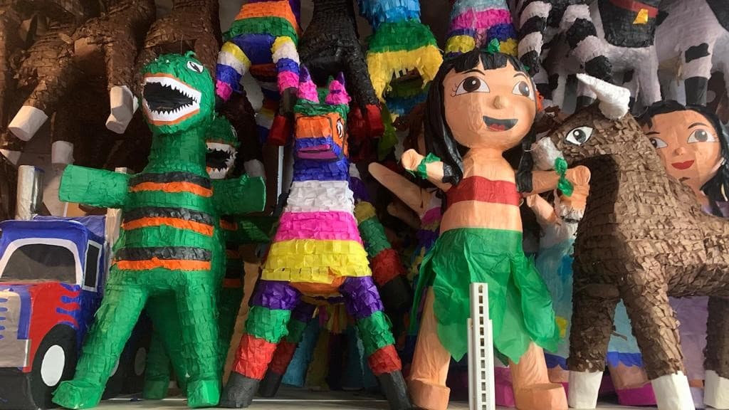 Hay piñatas para todos los gustos.