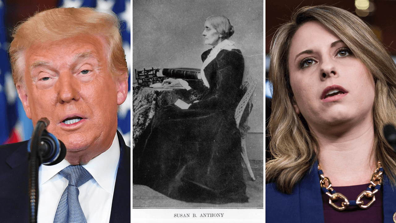 "Trump está montando un espectáculo para fingir que se preocupa por las mujeres, pero no le importan una ... ": Katie Hill