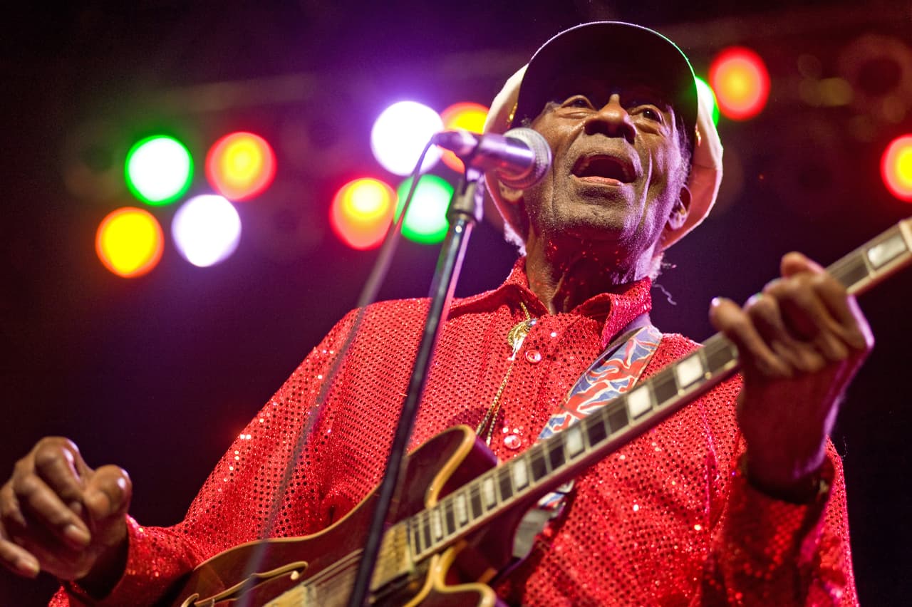 Chuck Berry (18 de octubre, 1926 - 18 de marzo, 2017)