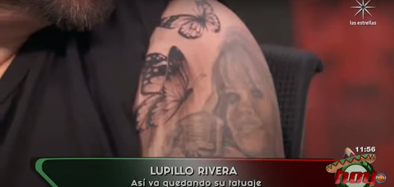 El tatuador comentó que el trabajo completo quedará listo en cuatro sesiones y aprovecharán para retocar la imagen de Jenni Rivera, ya que Lupillo se la plasmó hace 10 años.
<br>
