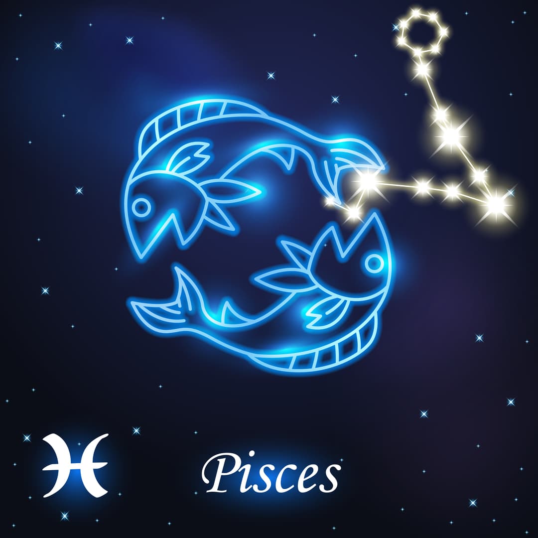 Son muchas las mitologías que acompañan este conjunto de estrellas, que con mucha imaginación, forman dos peces en el universo. Como sabrás, Piscis está epresentada por dos peces enroscados que se muerden la cola entre ellos, aunque luego parece más bien como si estuviesen unidos por las colas.