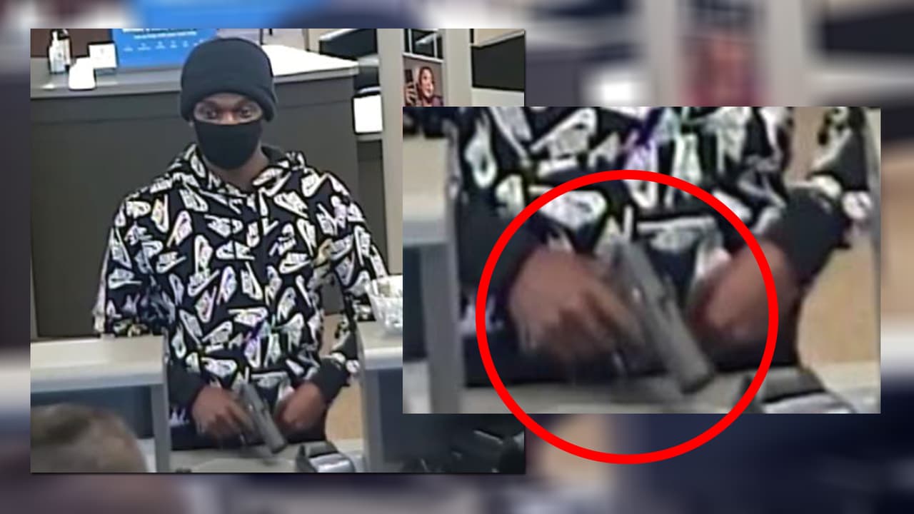 El sospechoso es responsable de robar tres banco en dos meses en Utah.