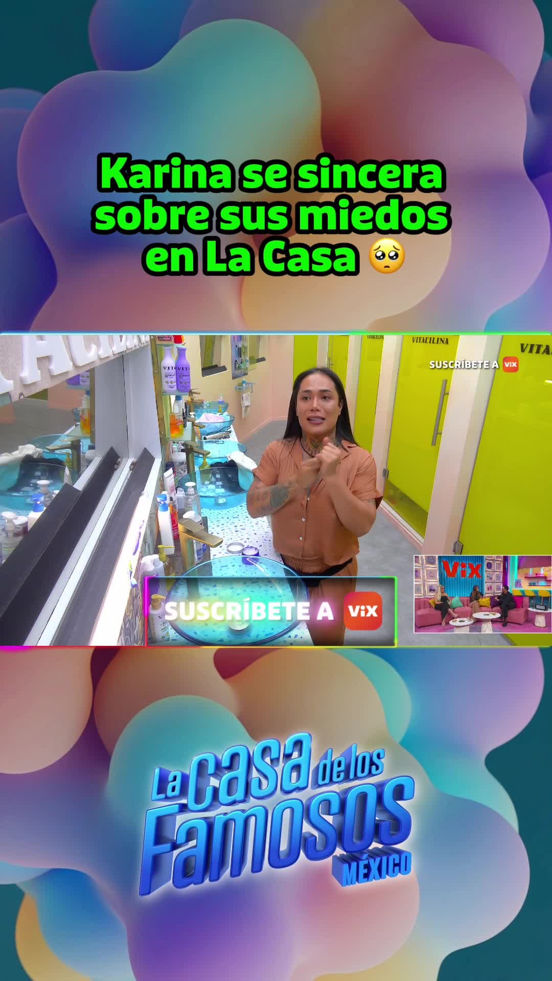 Karina se sincera sobre los miedos que enfrenta dentro de La Casa