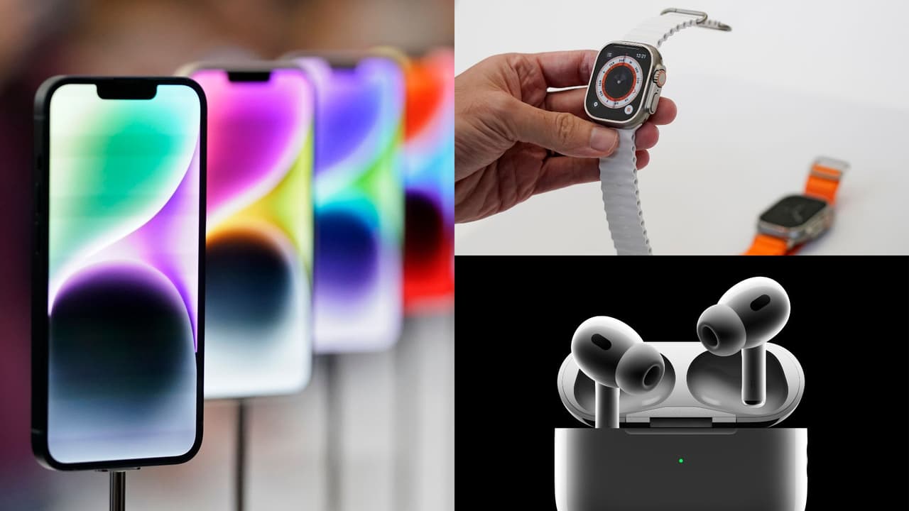 Apple presentó este miércoles el iPhone 14, el cual luce más delgado y con una pantalla más grande. Además, será la primera versión con capacidad de conectarse a satélites en caso de emergencia y con una batería más duradera, entre otras novedades. Se espera que el teléfono celular esté a la venta el próximo 16 de septiembre y el más económico costará $800. El gigante tecnológico también dio a conocer nuevos relojes inteligentes y los audífonos AirPods Pro actualizados. 
<b>Lee aquí <a href="https://www.univision.com/noticias/tecnologia/apple-presenta-nuevo-iphone-14-fotos-fotos">más información sobre el lanzamiento del iPhone 14</a>. </b>
