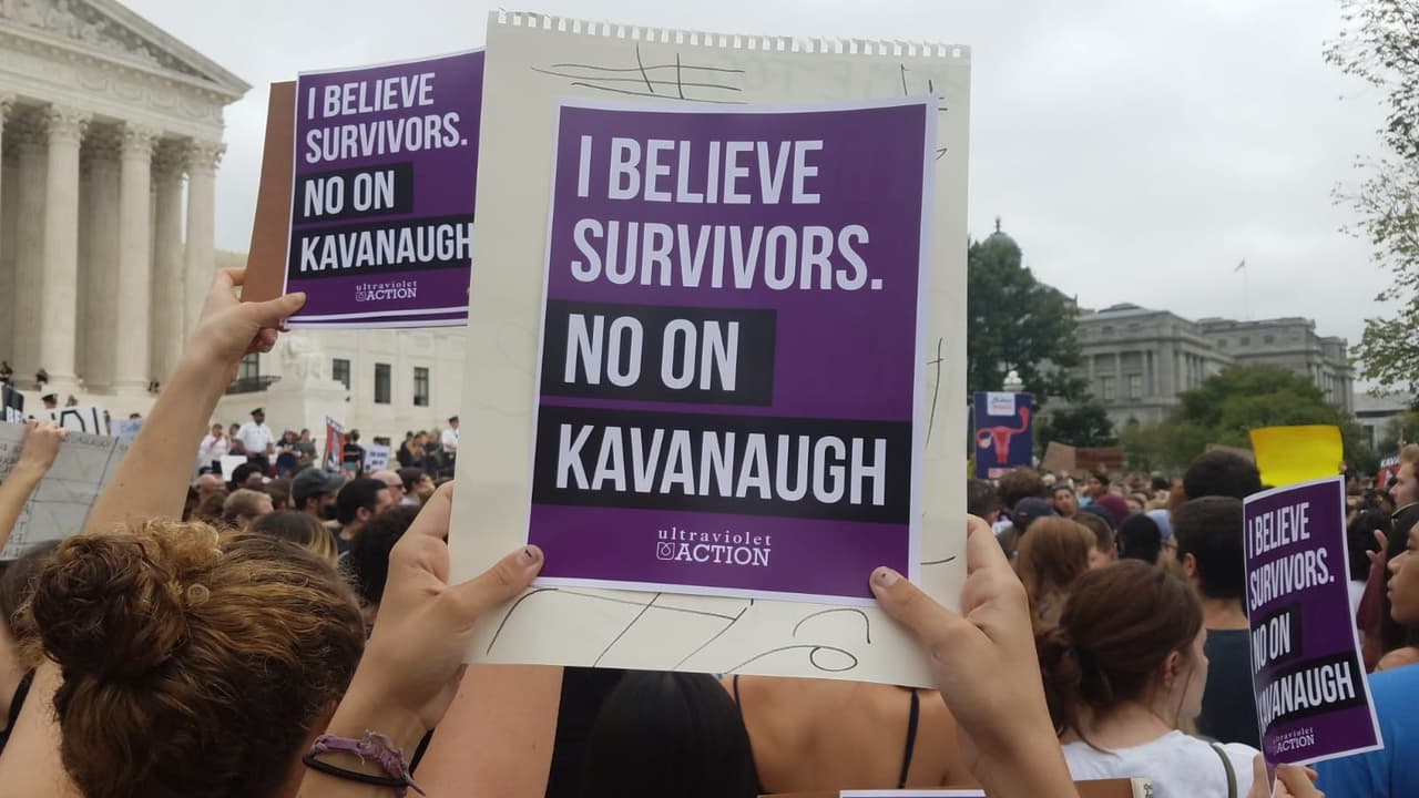 "Yo le creo a los sobrevivientes. No a Kavanaugh".