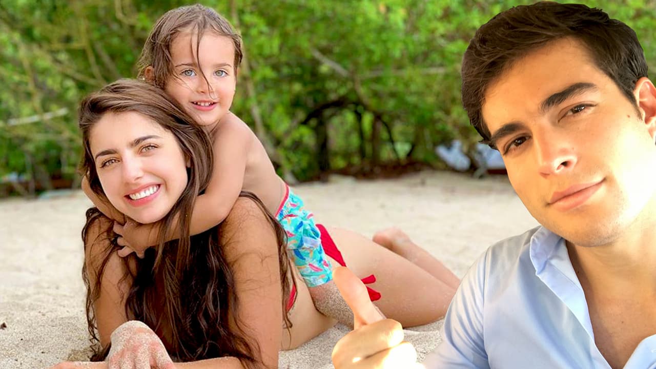 Ternura a la vista: el “ataque de besos” entre Danilo Carrera, Michelle Renaud y su pequeño hijo